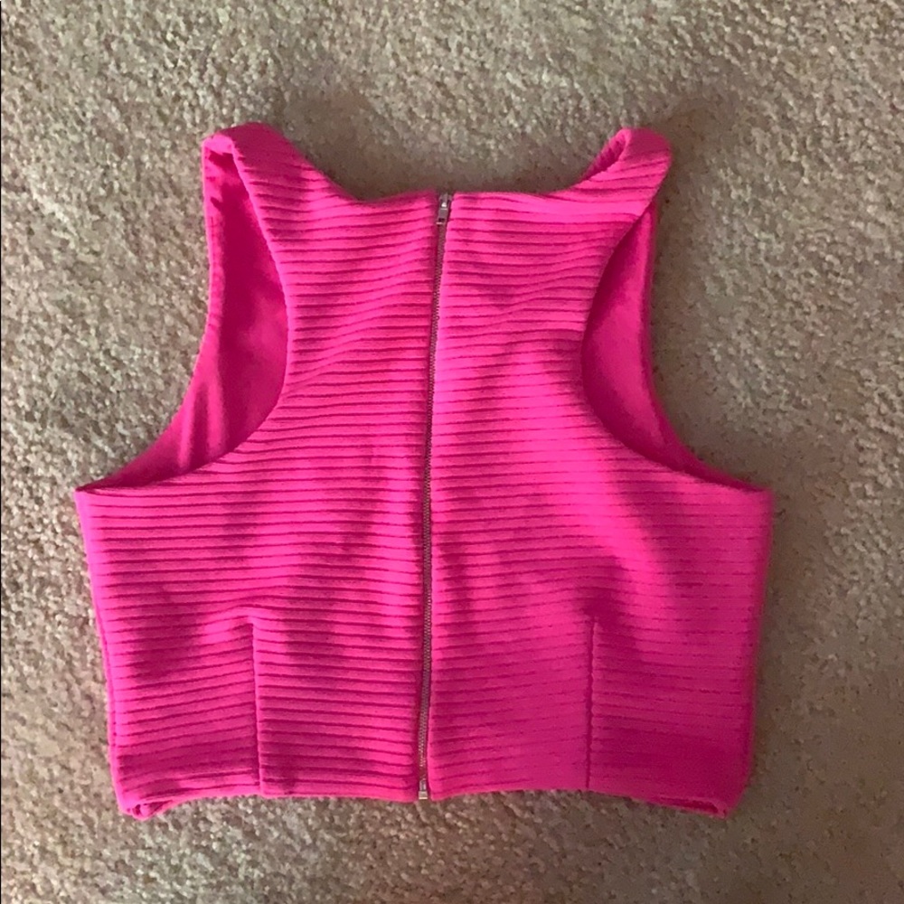 Pink Crop Top - Picture 2 of 3